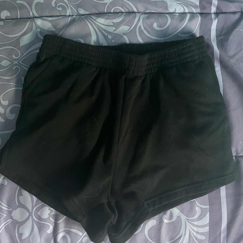 Women's Black Athletic Shorts